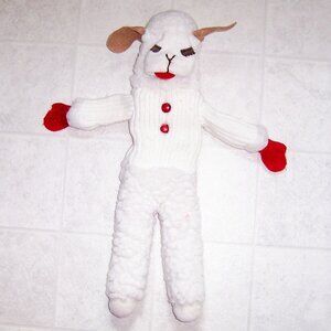 Vintage 16” Lamb Chop 1993 Shari Lewis Enterprises Hand Puppet Plush